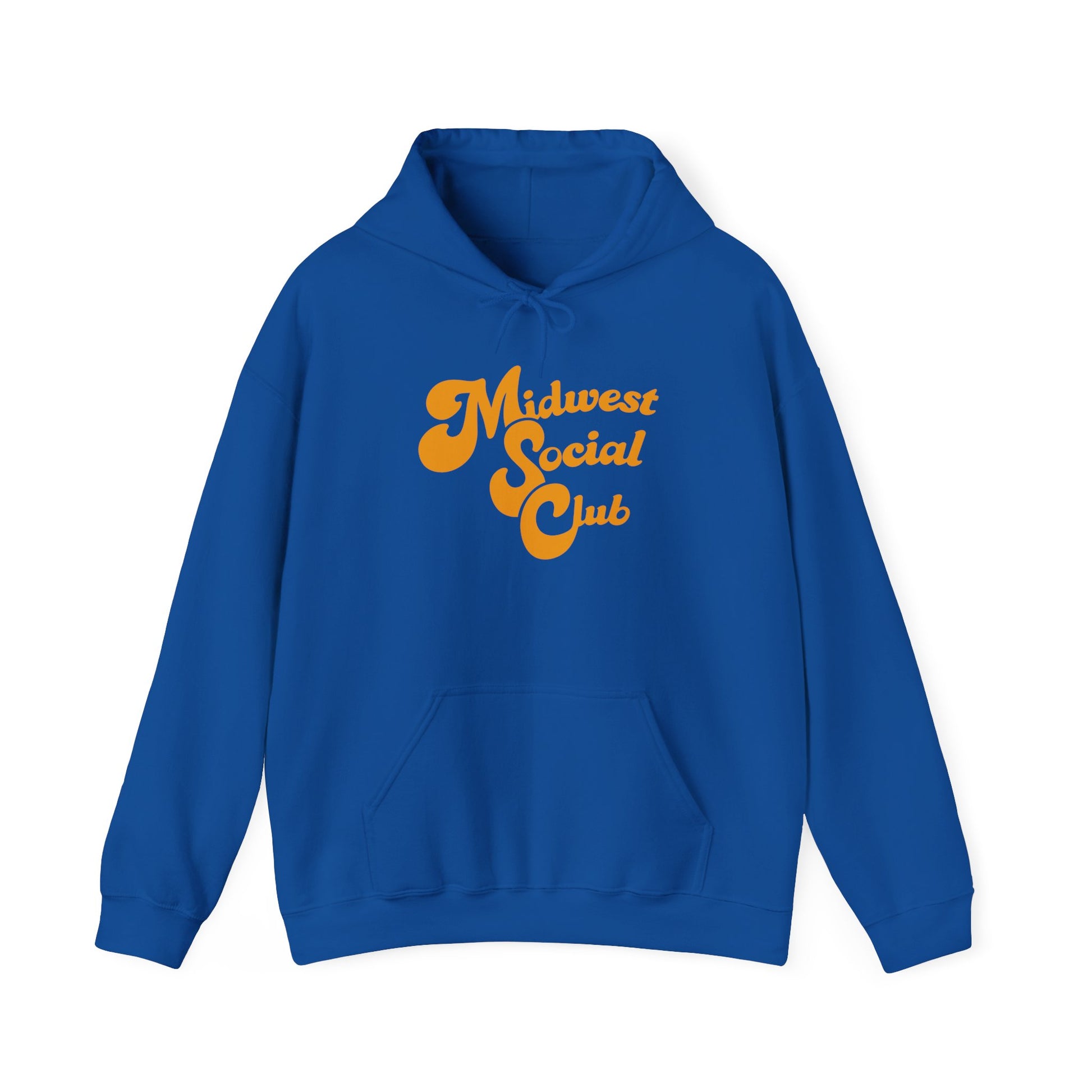 Midwest Social Club Hoodie, Cozy Sweatshirt, Casual Fashion, Gift for Friends, Comfortable Apparel, Fall Essentials