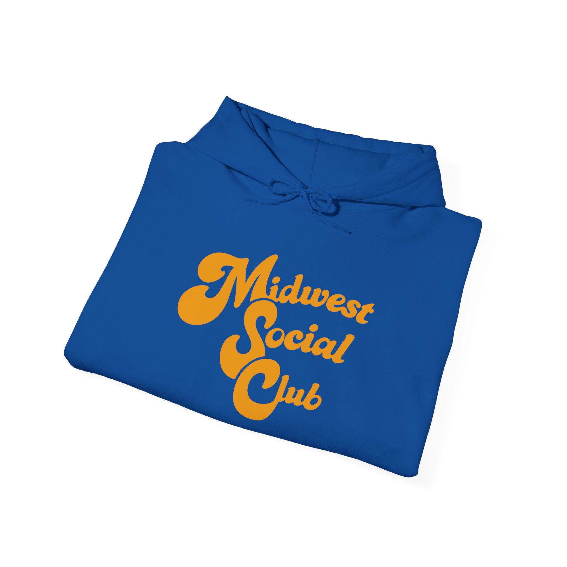 Midwest Social Club Hoodie, Cozy Sweatshirt, Casual Fashion, Gift for Friends, Comfortable Apparel, Fall Essentials