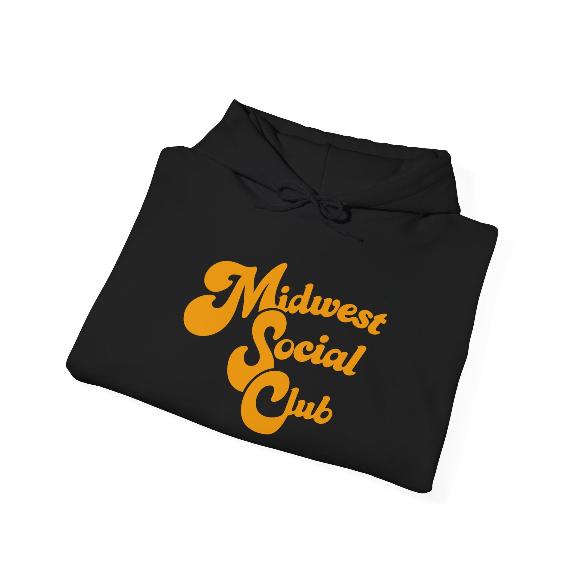 Midwest Social Club Hoodie, Cozy Sweatshirt, Casual Fashion, Gift for Friends, Comfortable Apparel, Fall Essentials