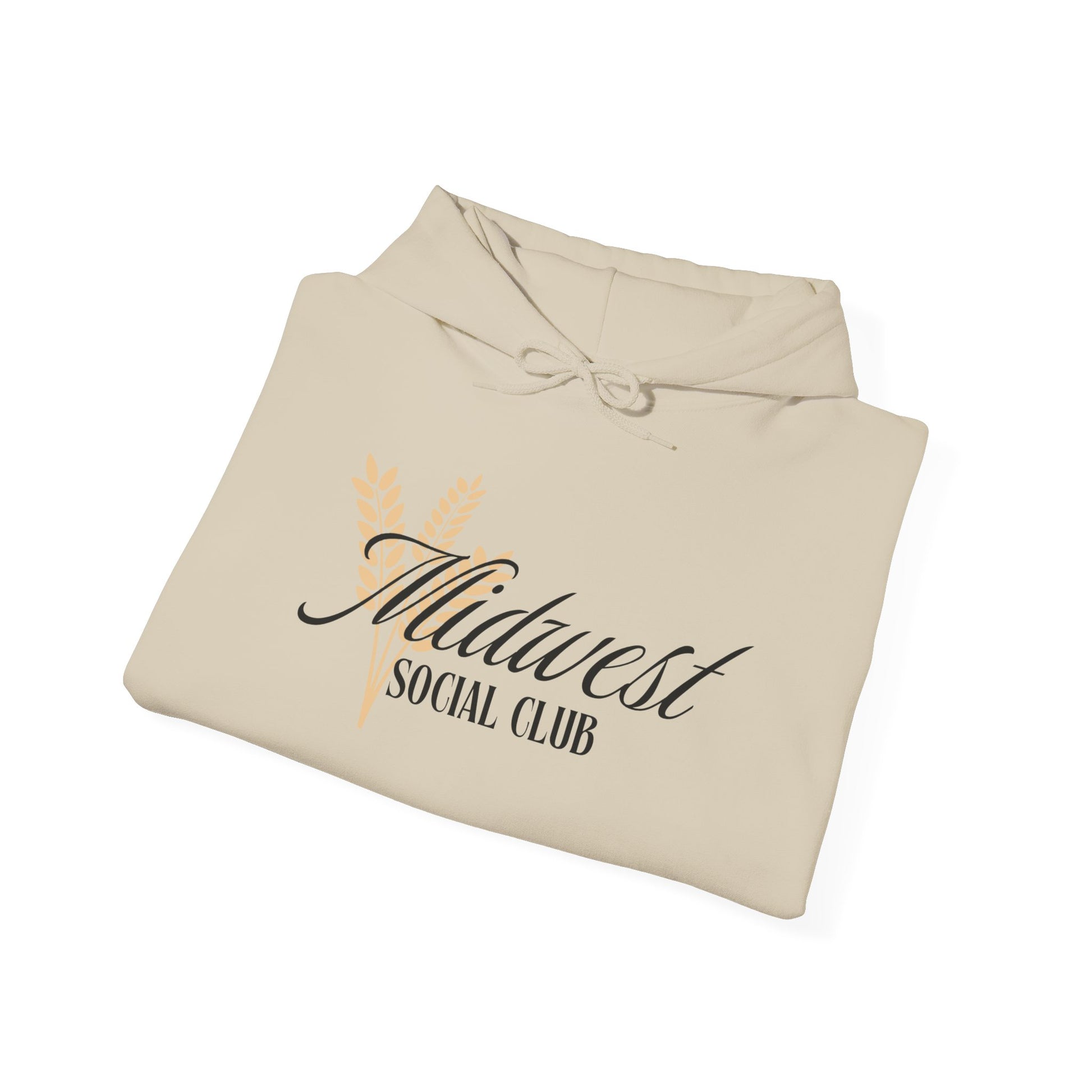 Midwest Social Club Unisex Hooded Sweatshirt - Cozy & Stylish