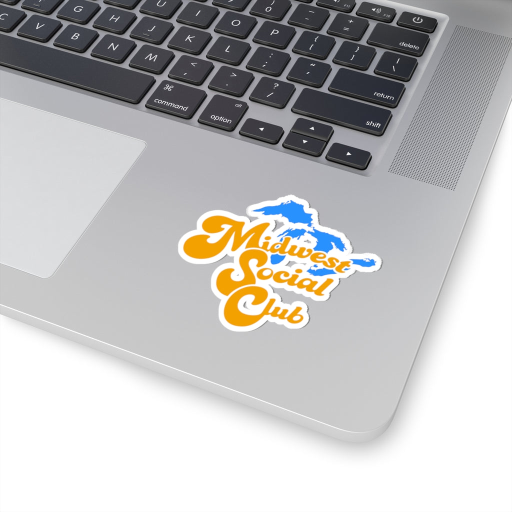Midwest Social Club Great Lakes Sticker