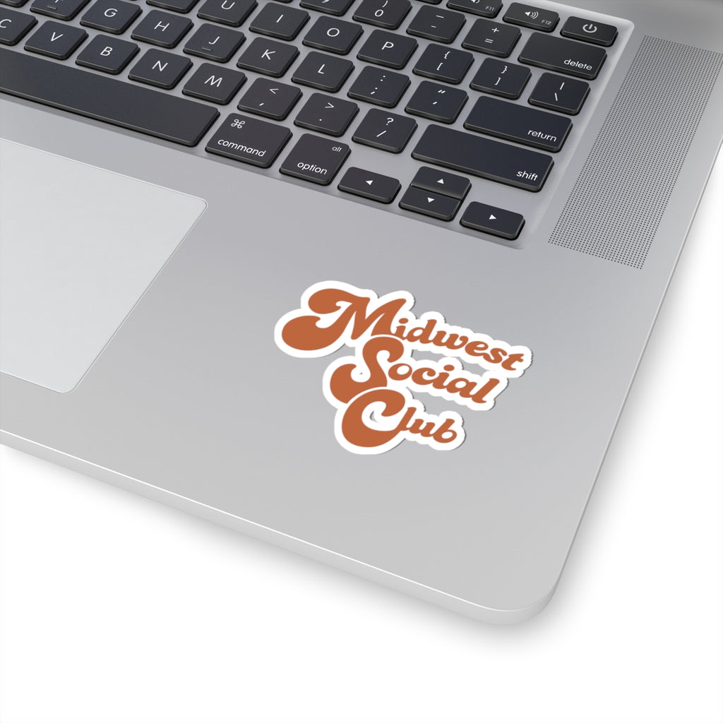 Midwest Social Club Retro Sticker