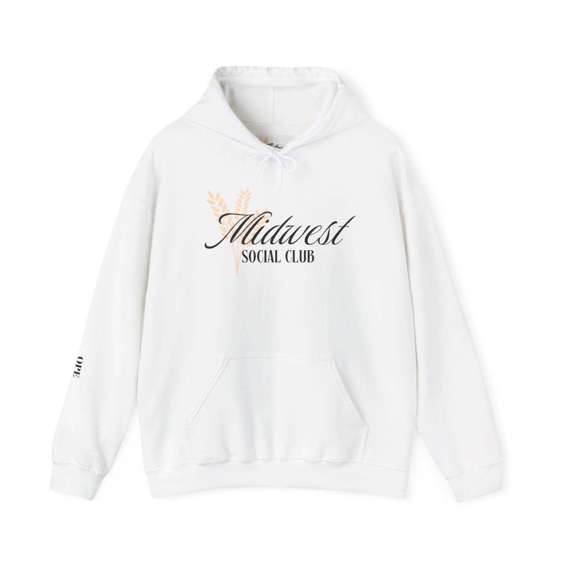 Midwest Social Club Unisex Hooded Sweatshirt - Cozy & Stylish