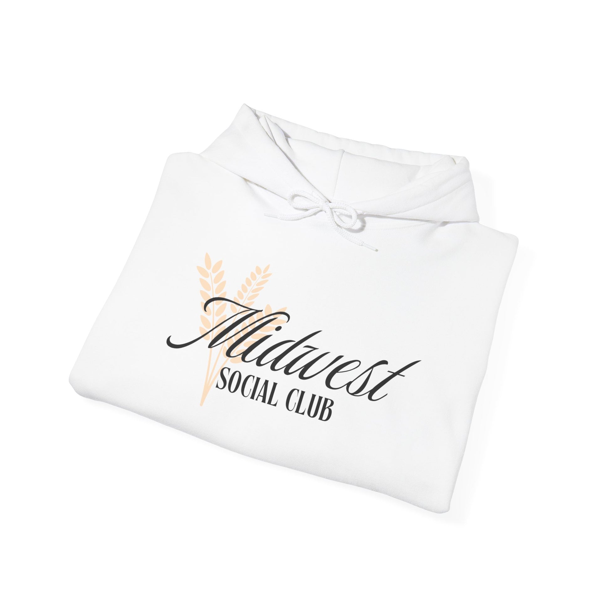 Midwest Social Club Unisex Hooded Sweatshirt - Cozy & Stylish