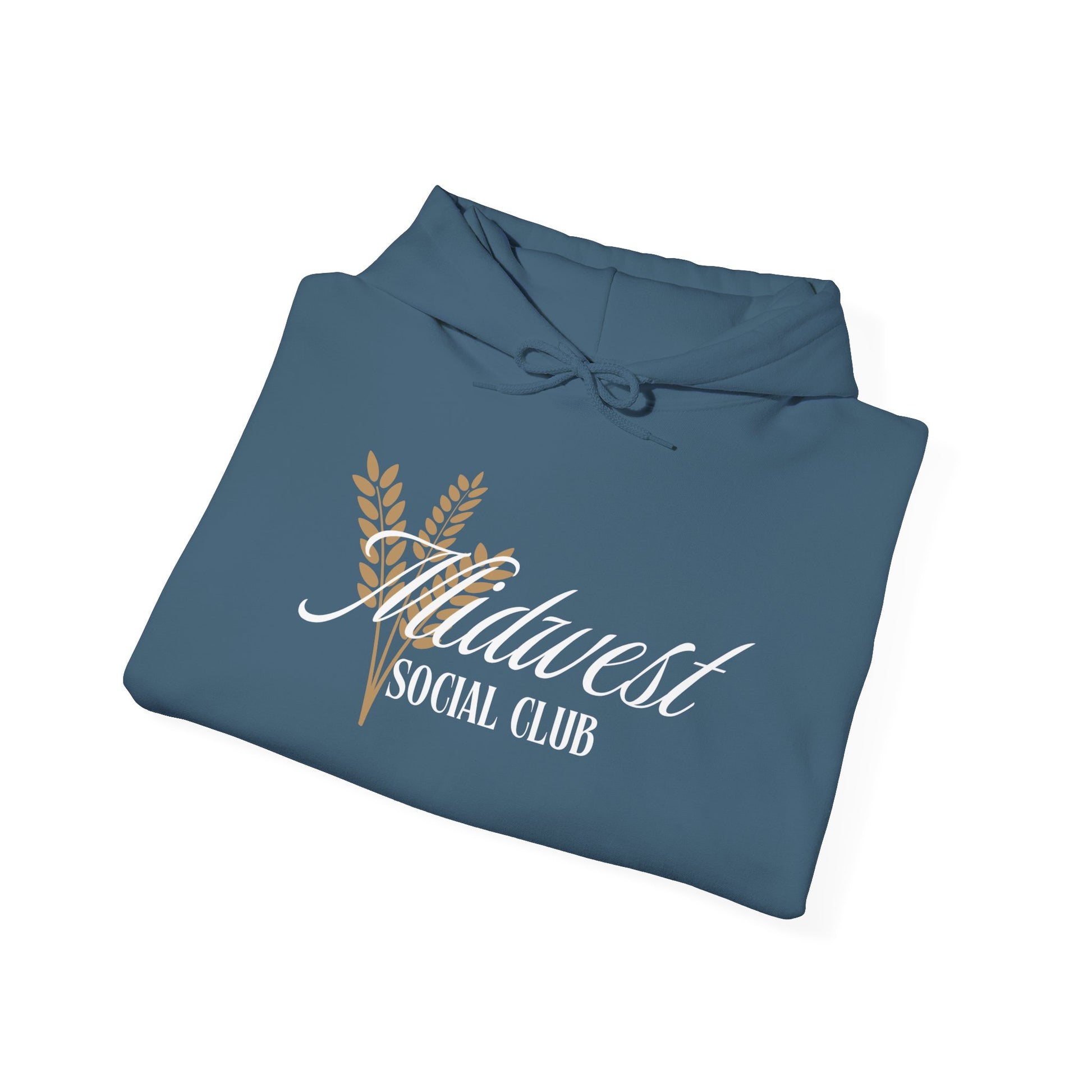 Midwest Social Club Unisex Hooded Sweatshirt - Cozy & Stylish