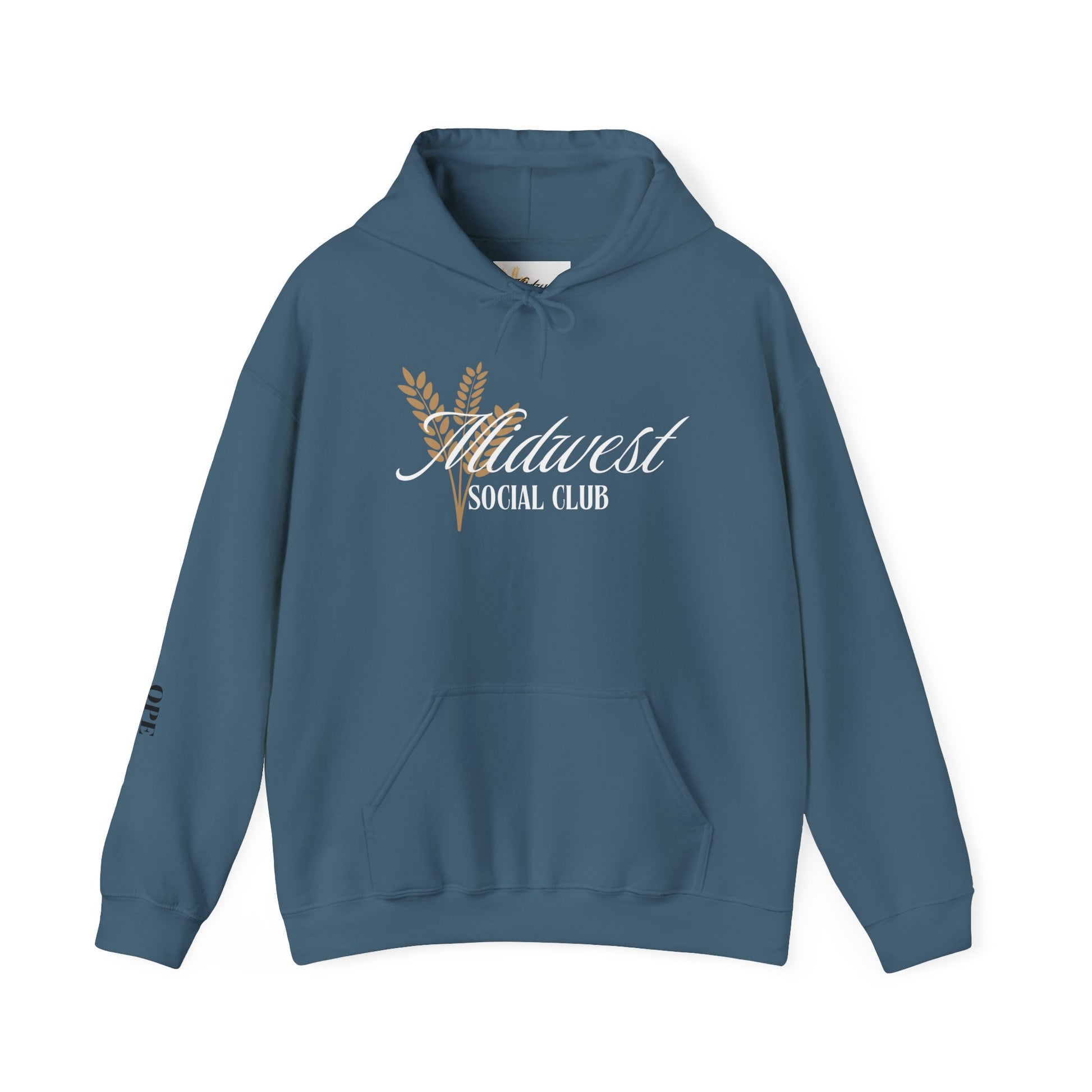 Midwest Social Club Unisex Hooded Sweatshirt - Cozy & Stylish
