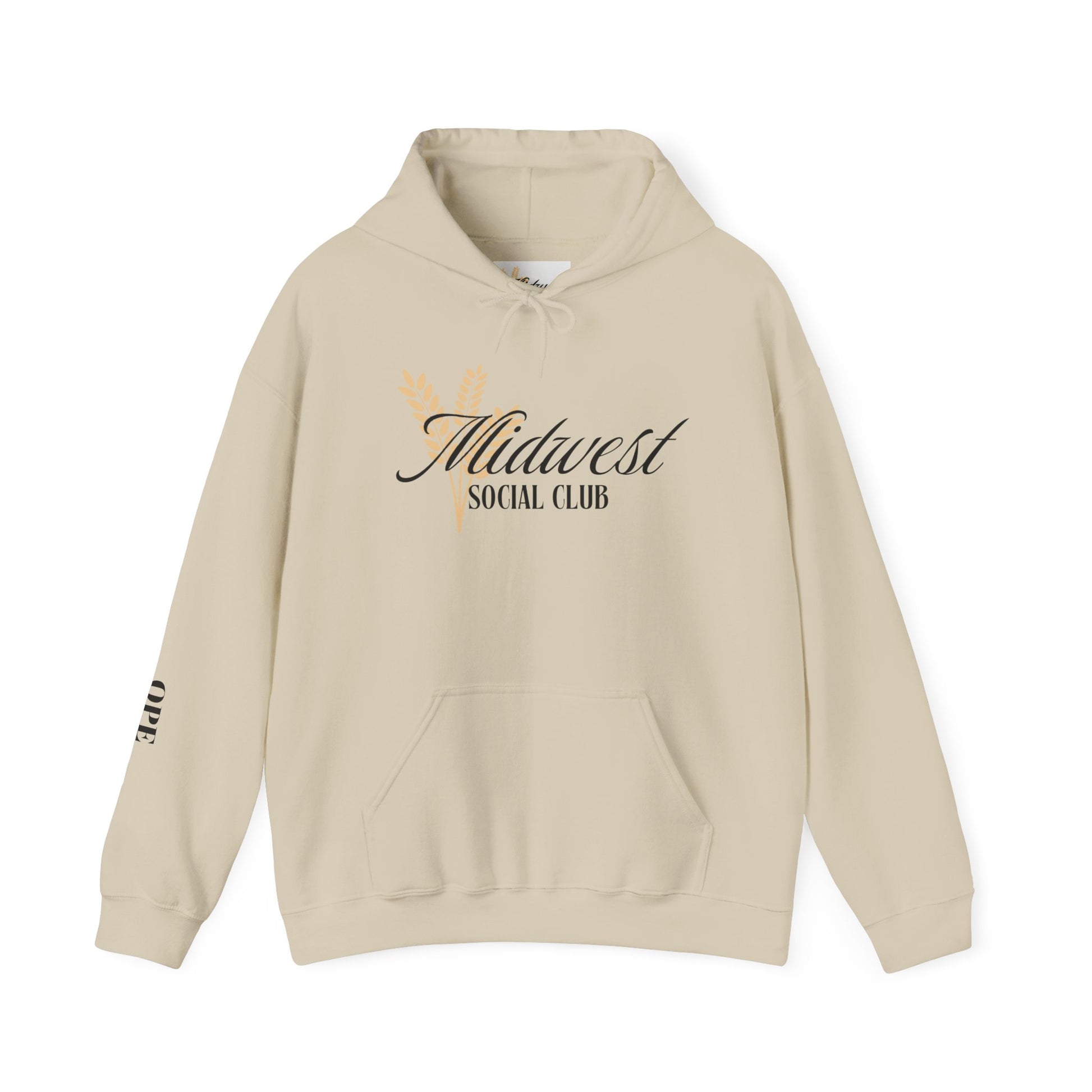 Midwest Social Club Unisex Hooded Sweatshirt - Cozy & Stylish