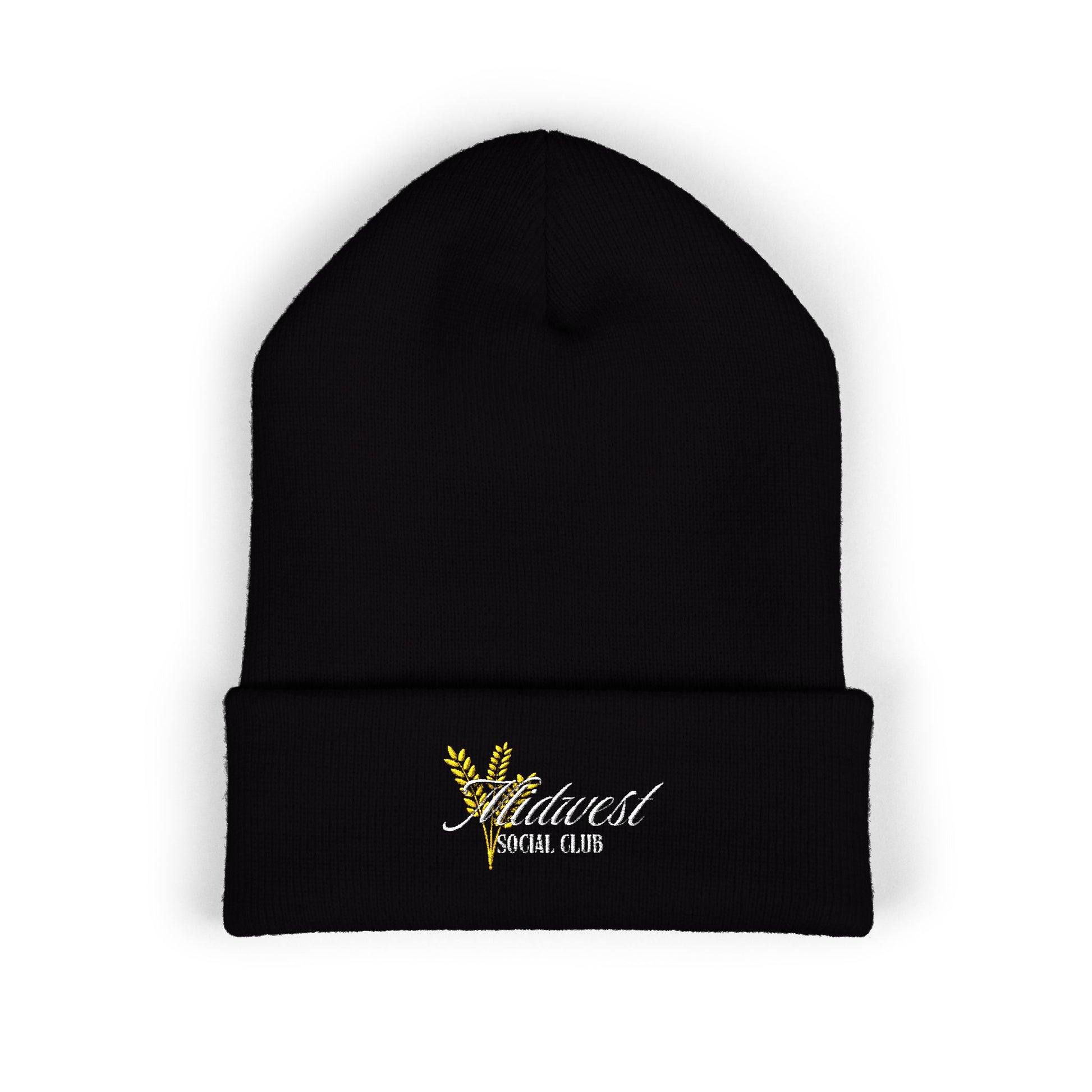 Midwest Soccer Club Embroidered Beanie | Classic Cuffed Winter Hat | Sports Apparel | Gift for Soccer Fans | Outdoor Accessories