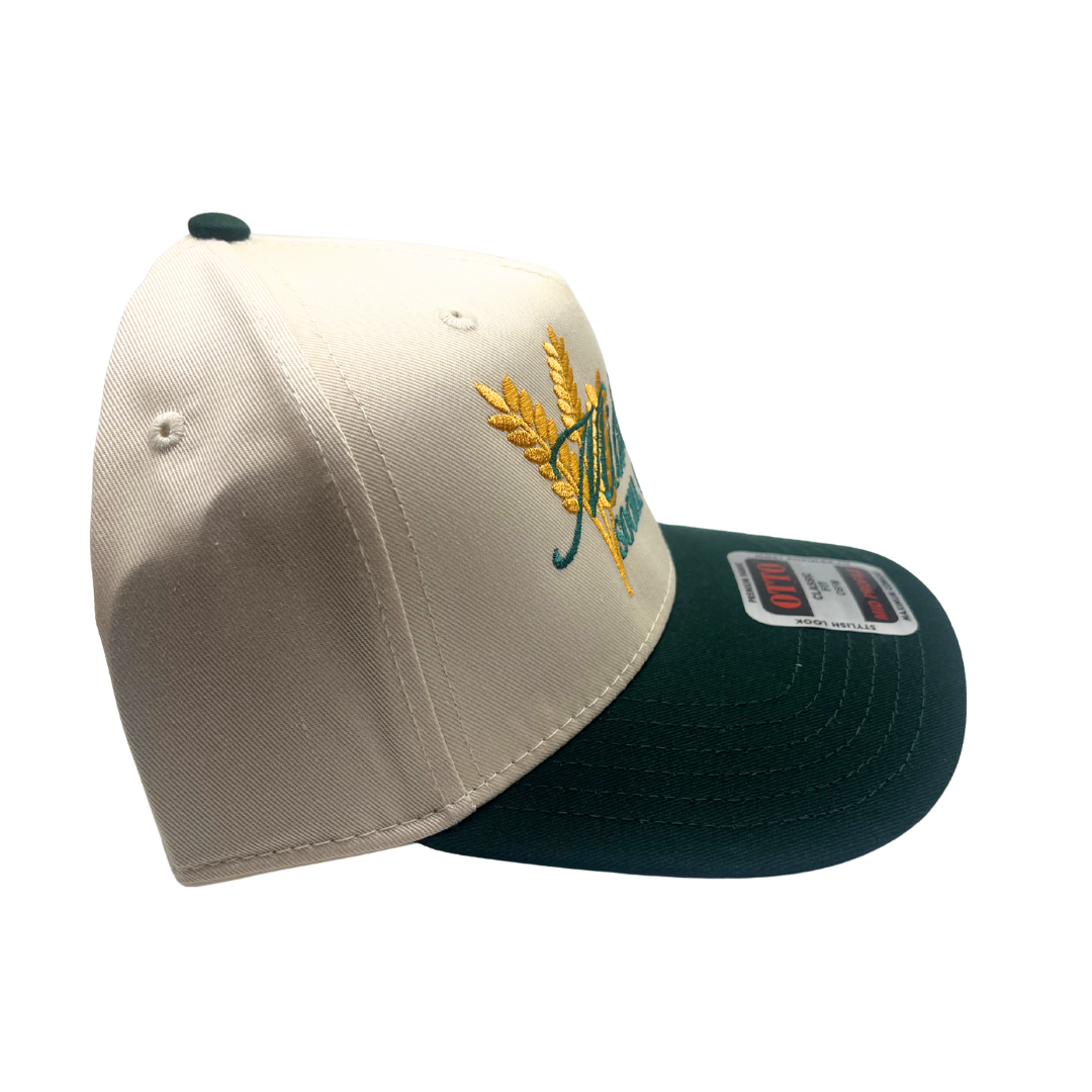 Midwest Social Club Green Embroidered Hat